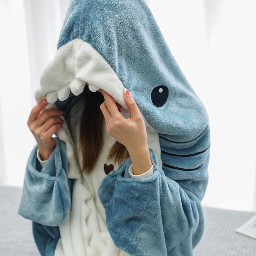 Slaapzak haaien pyjama - Leuke en gezellige slaapkleding voor kinderen, perfect voor logeerpartijtjes