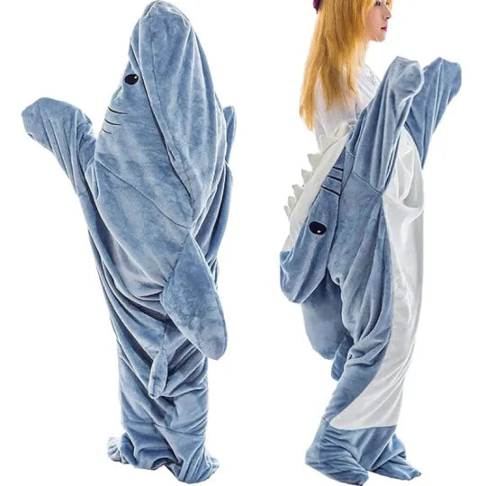 Slaapzak haaien pyjama - Leuke en gezellige slaapkleding voor kinderen, perfect voor logeerpartijtjes