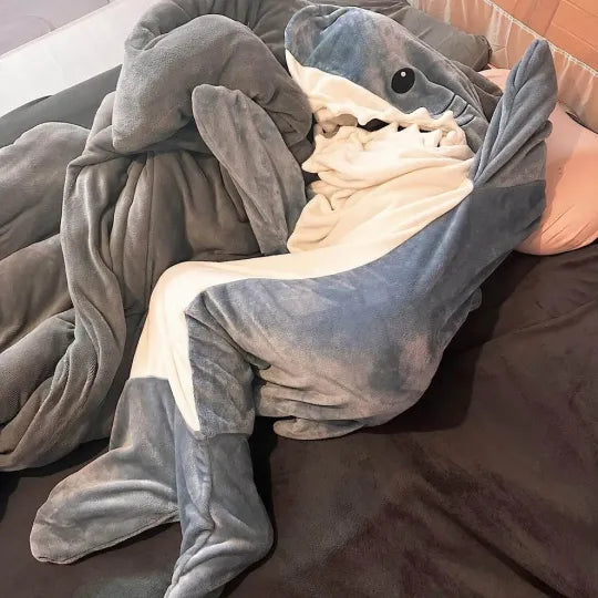 Slaapzak haaien pyjama - Leuke en gezellige slaapkleding voor kinderen, perfect voor logeerpartijtjes