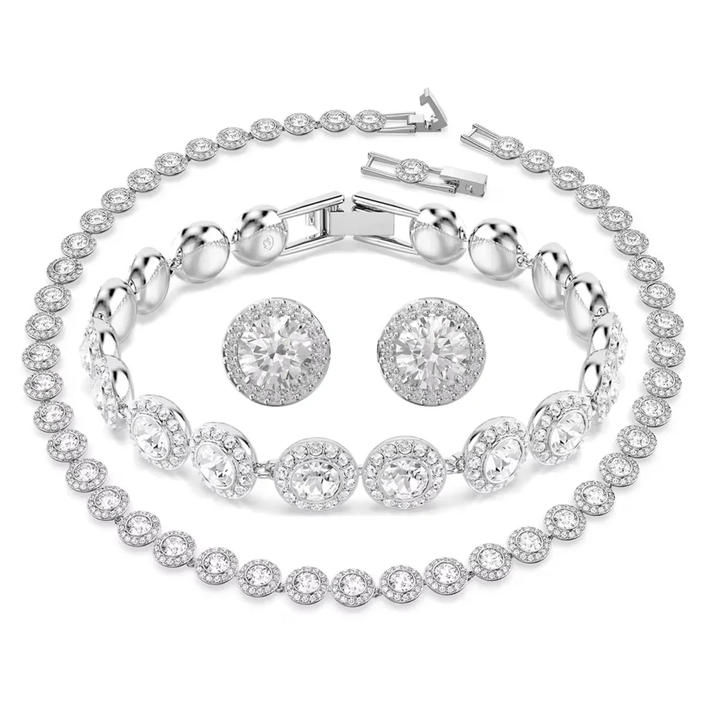 Diamant Kristal Elegantie Set - Tijdloze Glans voor Elke Gelegenheid