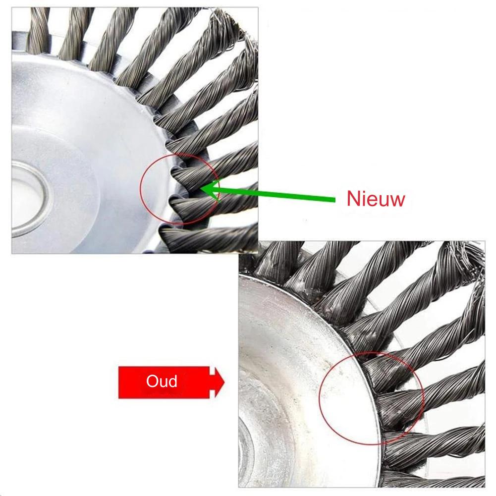 Automatische stalen grastrimmer