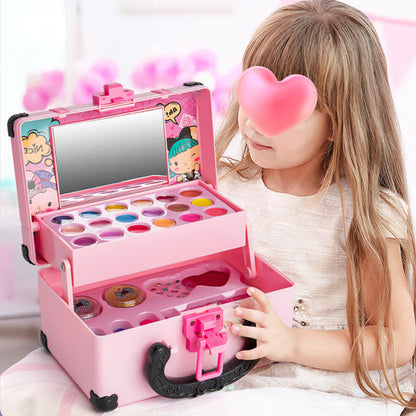 Make-up cosmeticaset voor kinderen - leuke, veilige en kleurrijke make-up voor creatief spelen