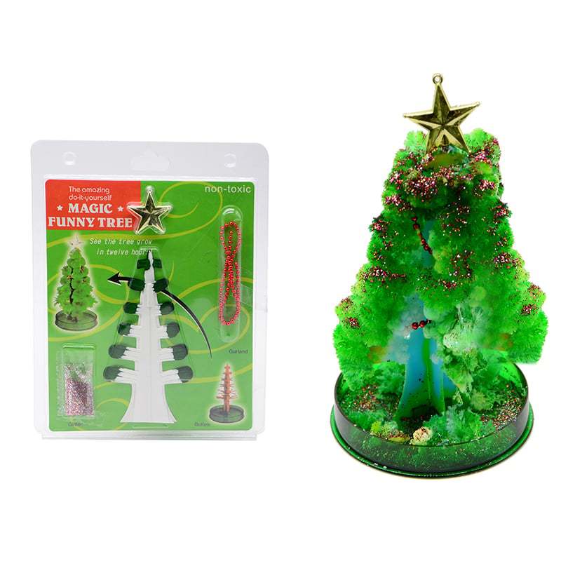 Magische Groeiende Kerstboom DIY Kit  - Groeiende Kristallen Kerstdecoratie