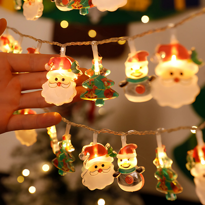 LED Kerst String Lichten - Warm Witte & Multi-Kleur Feestdecoraties