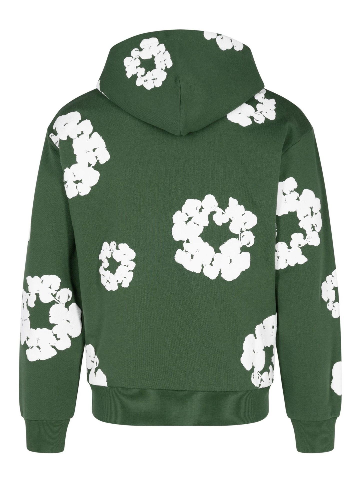 DE KATOENEN KROON HOODIE GROEN