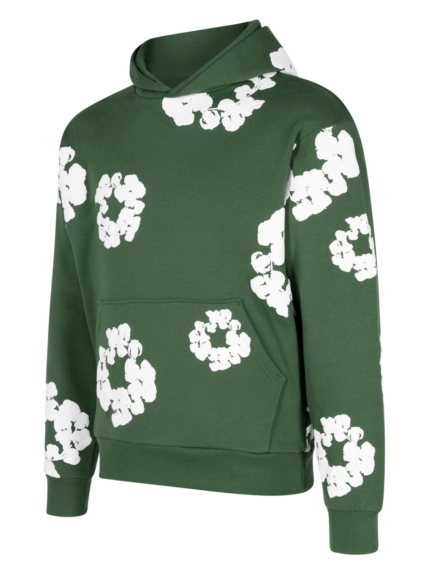 DE KATOENEN KROON HOODIE GROEN