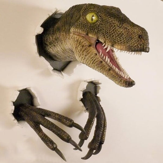 3D Muurhanger Dinosaurus