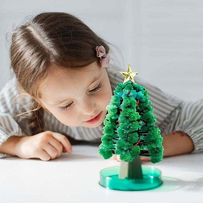 Magische Groeiende Kerstboom DIY Kit  - Groeiende Kristallen Kerstdecoratie