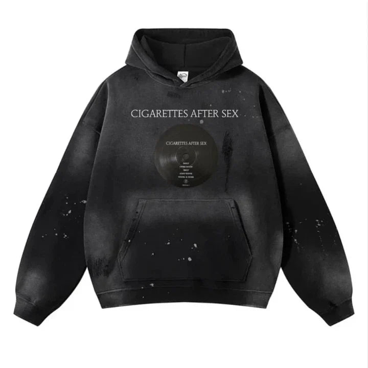 Unisex Rock Ster Comfort Hoodie Jas - Premium Katoenmix en Duurzaam