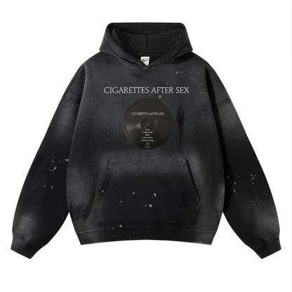 Unisex Rock Ster Comfort Hoodie Jas - Premium Katoenmix en Duurzaam