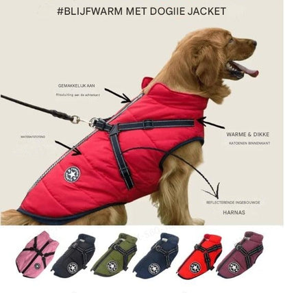 Waterdichte Winterjas voor Honden - Warme en Duurzame Buitenkleding