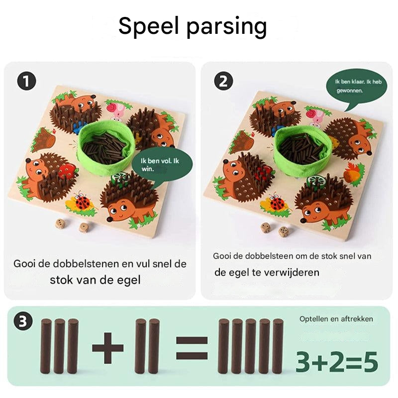 Telspellenbord voor kinderen - Interactief educatief speelgoed voor kinderen om getallen te leren