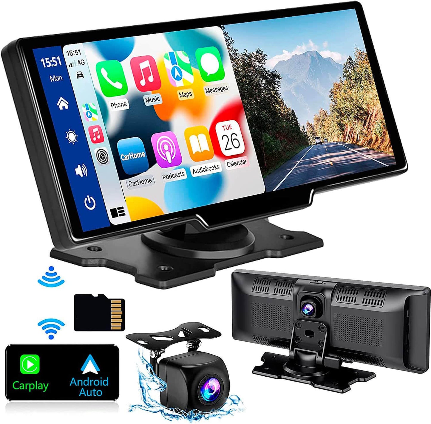 Draagbare Auto Dash Camera - Full HD voertuigrecorder