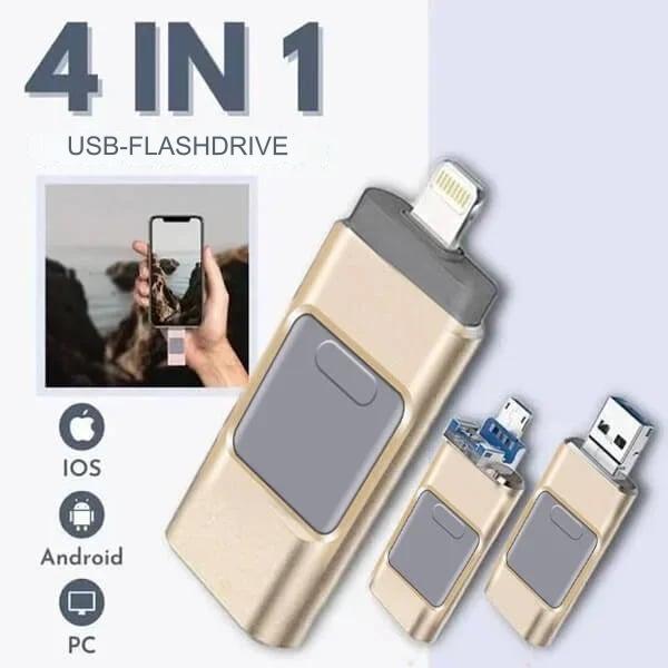 4 In 1 Hoge Snelheid USB-stick