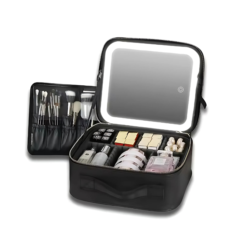 Make-up reis tas organisator - Compact, stijlvol en waterdicht cosmetische opslag