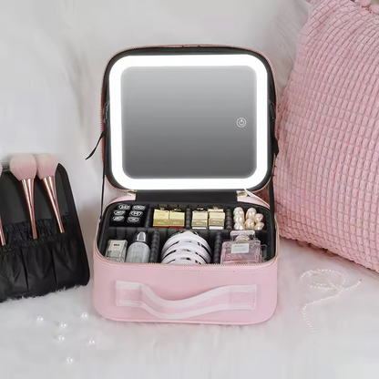 Make-up reis tas organisator - Compact, stijlvol en waterdicht cosmetische opslag