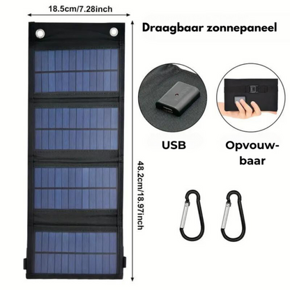 Inklapbaar Zonnepaneel - Efficiënt Energieproducerend Paneel