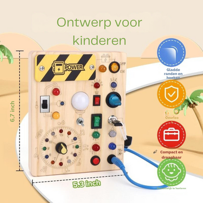 Activiteitenbord - Educatief en Motoriek Stimulerend Speelgoed