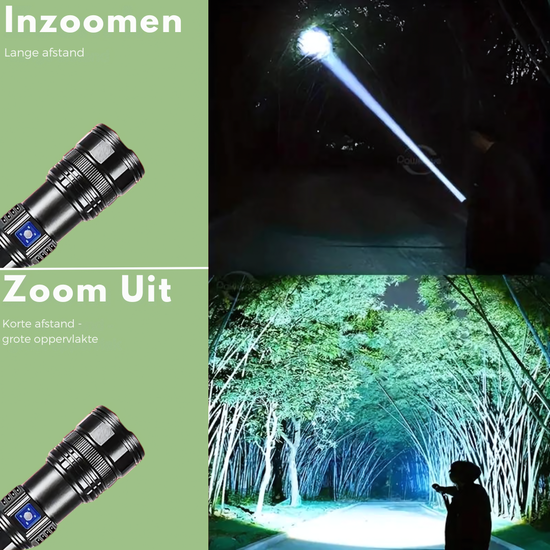 Tactische Zaklamp – Krachtige verlichting voor extreme omstandigheden