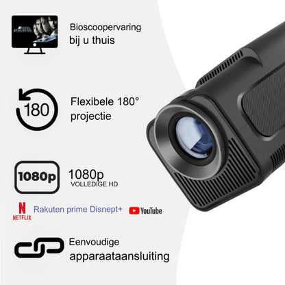 Ultra Beamer - 4K Projector, 150-Inch Scherm en Ultra-Lichtgewicht