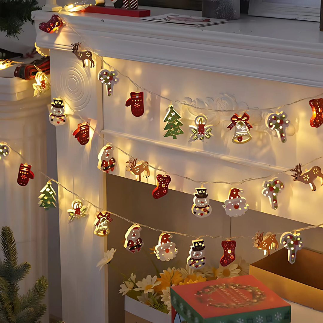 LED Kerst String Lichten - Warm Witte & Multi-Kleur Feestdecoraties