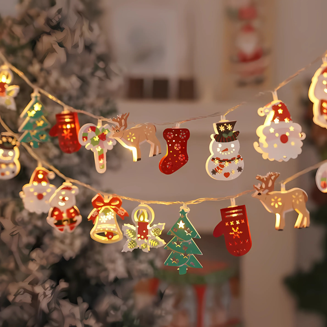 LED Kerst String Lichten - Warm Witte & Multi-Kleur Feestdecoraties