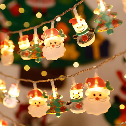 LED Kerst String Lichten - Warm Witte & Multi-Kleur Feestdecoraties