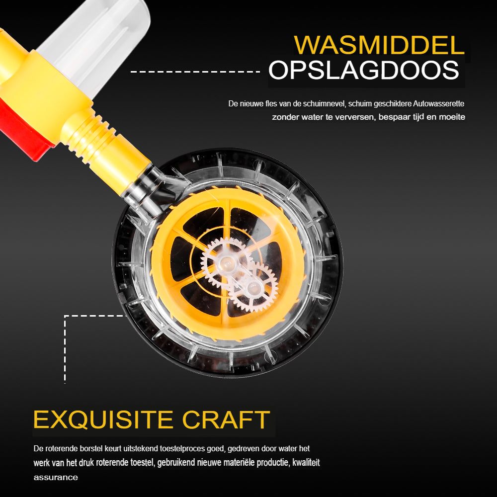 Multifunctioneel autopoetsgereedschap - alles-in-één oplossing voor eenvoudig reinigen van interieur en exterieur