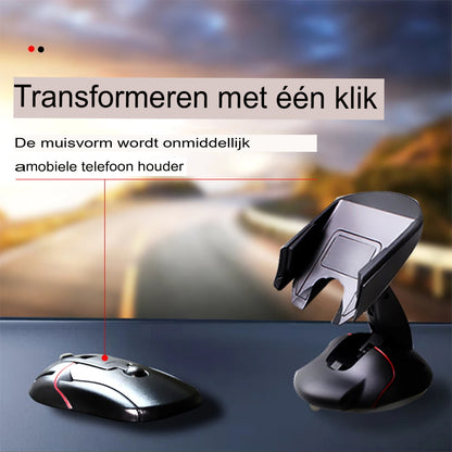 Creatieve Muis Auto Telefoonhouder - Leuke en Functionele Dashboardhouder