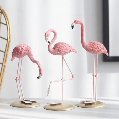 Flamingo Beeldje Scandinavische Stijl