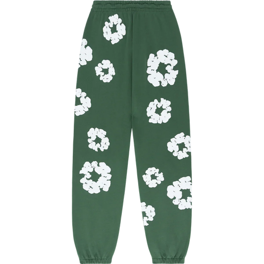 DE KATOENEN KROON SWEATBROEK GROEN