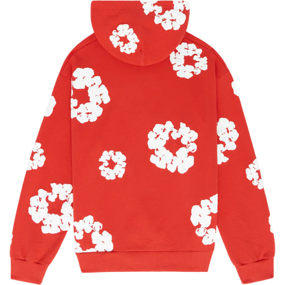 DE KATOENEN KROON HOODIE ROOD