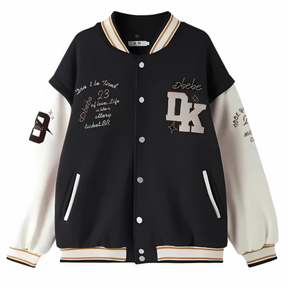 Hip Hop Sportiviteit herenjack - Straatkleding studentenjack