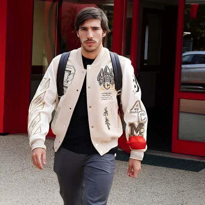 Hip Hop Sportiviteit herenjack - Straatkleding studentenjack