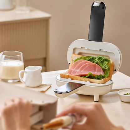 Dubbelzijdige Pers Sandwichmaker – Antiaanbak Grill & Panini Broodrooster