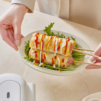 Dubbelzijdige Pers Sandwichmaker – Antiaanbak Grill & Panini Broodrooster