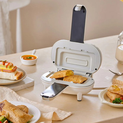 Dubbelzijdige Pers Sandwichmaker – Antiaanbak Grill & Panini Broodrooster