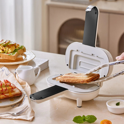 Dubbelzijdige Pers Sandwichmaker – Antiaanbak Grill & Panini Broodrooster