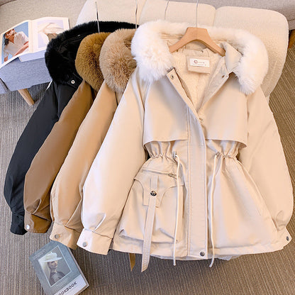 Elegante winterjas met bont - Luxe en Comfort