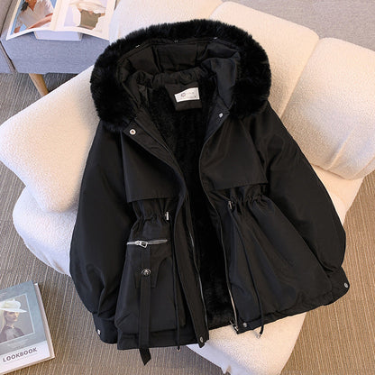 Elegante winterjas met bont - Luxe en Comfort