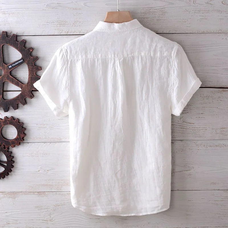 Ademend herenoverhemd voor de zomer - Lichtgewicht T-shirt met koel comfort