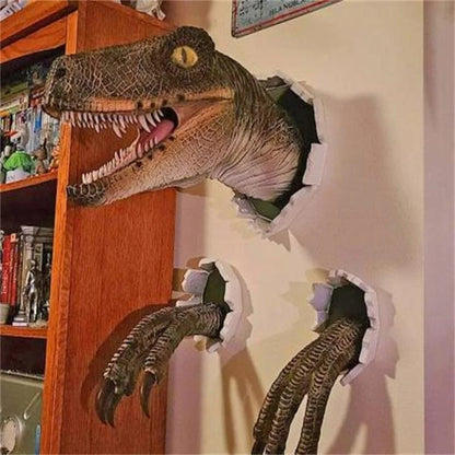 3D Muurhanger Dinosaurus