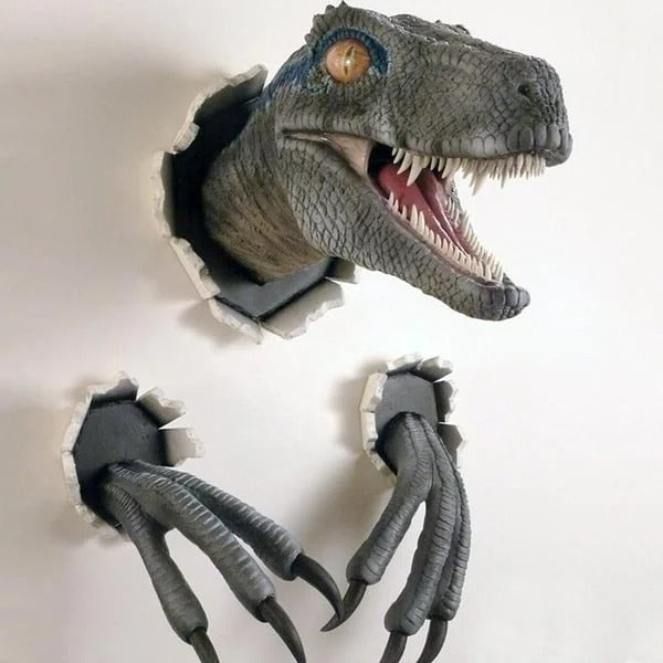 3D Muurhanger Dinosaurus