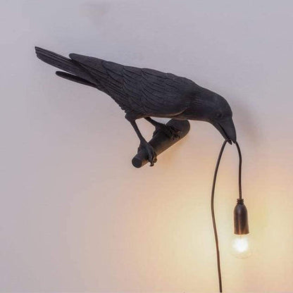 Hars Crow Tafel LED Lamp - Unieke en Artistieke Verlichting voor Home Decor