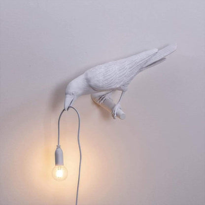 Hars Crow Tafel LED Lamp - Unieke en Artistieke Verlichting voor Home Decor