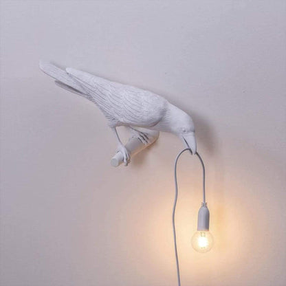 Hars Crow Tafel LED Lamp - Unieke en Artistieke Verlichting voor Home Decor