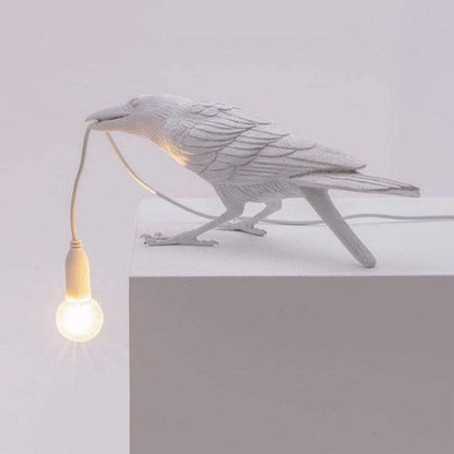 Hars Crow Tafel LED Lamp - Unieke en Artistieke Verlichting voor Home Decor