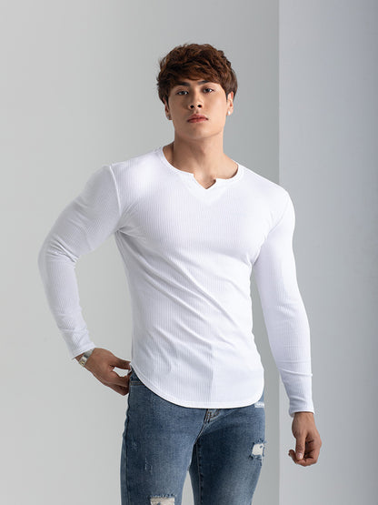 Heren sportschool fitness longsleeve - Perfect voor actieve workouts