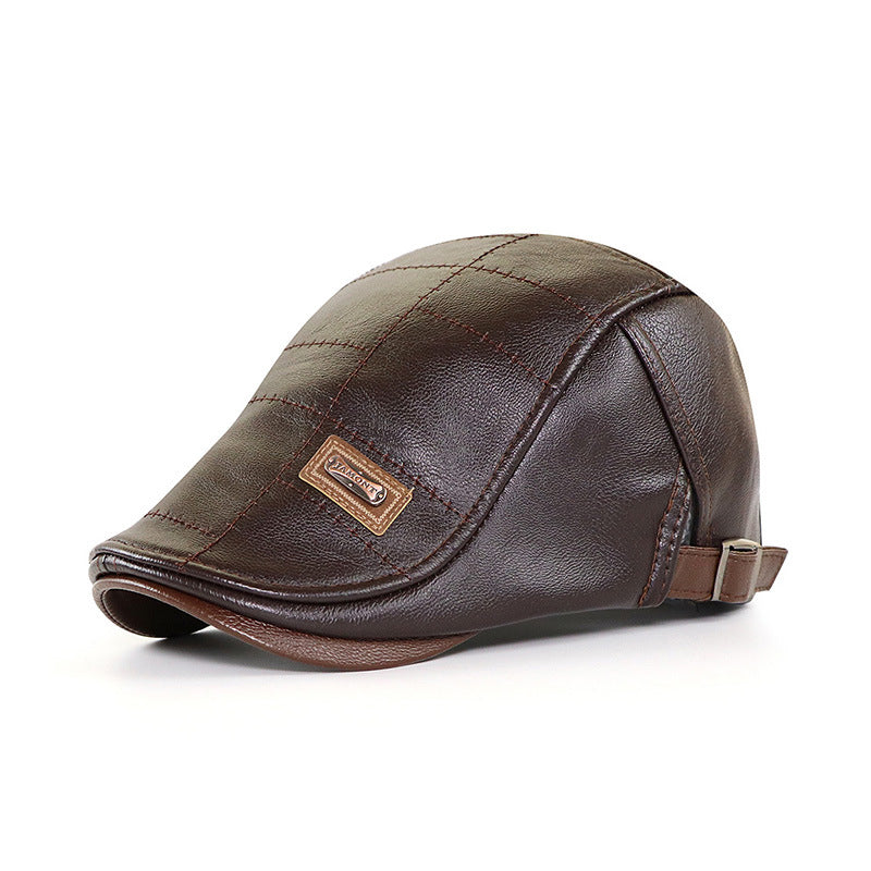 Retro Leren baret