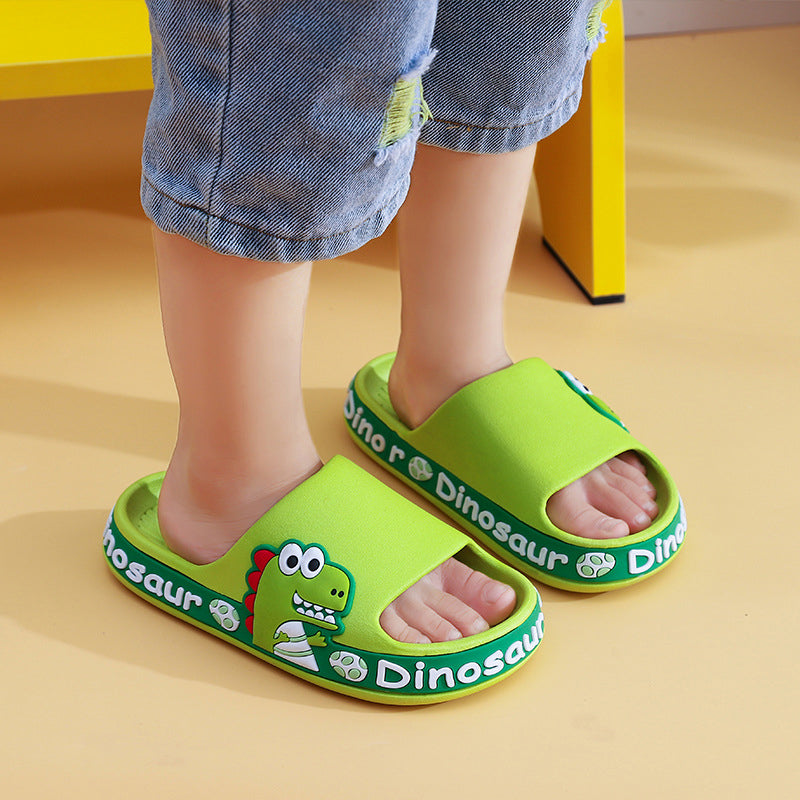 Kinderen Slippers Beeldverhaal